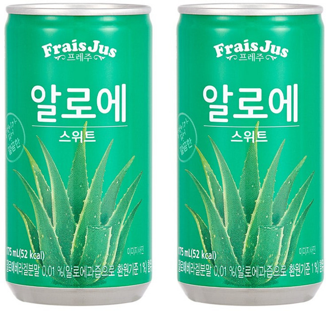 일화 프레주 스위트 알로에, 30개, 175ml
