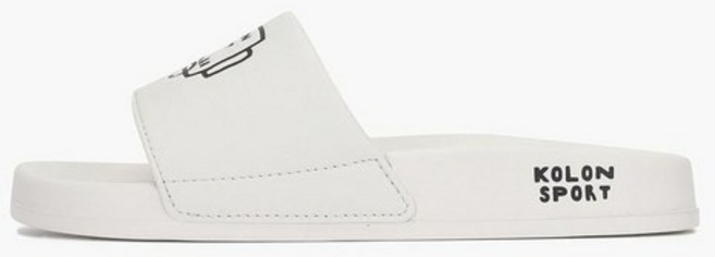 (국내매장정품) 코오롱스포츠 KSXINAPSLIDE 남녀공용 슬라이드 FE2AX24910IVO 269245