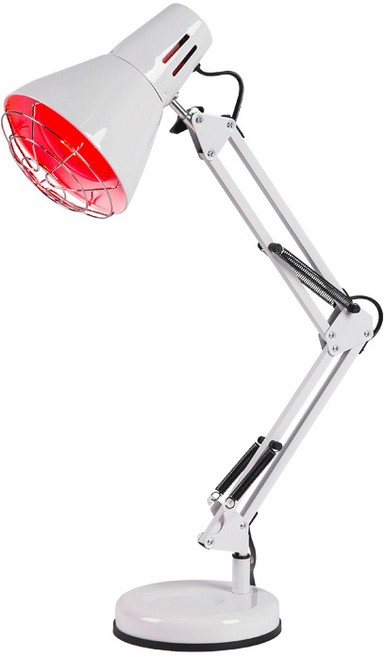 찜질기 조사기 원적외선 한의원 마사지 적외선 통증 물리 피부관리실 치료기 조사 램프, 흰색