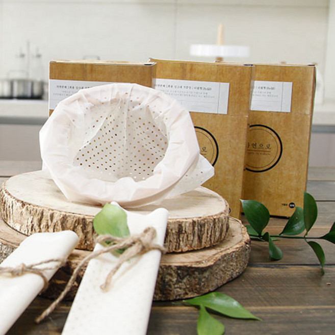 자연으로 생분해 싱크대거름망 전분 자연분해 음식물거름망 리필, 1개, 120개입, 전분거름망