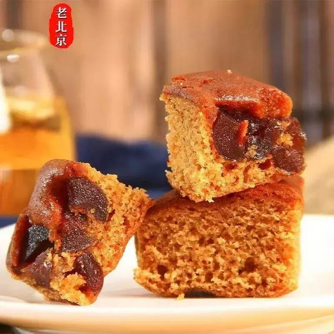 대추빵 890g 1320g 베이징 특색 카스테라 식사대용 6C2805, 순중량 약 400g