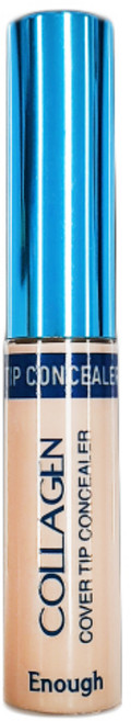 ENOUGH 콜라겐 커버 팁 컨실러 9g, 21호 투명 베이지, 1개