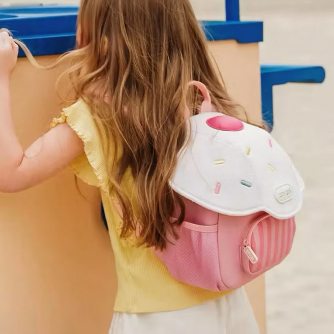 yoz iozi 兒童後背包，冰淇淋蛋糕造型設計