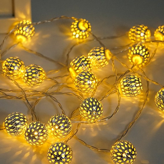 21세기트랜드 트윙클 전구 줄조명, 트윙클 실버 전구(건전지):5m/50구-황색, 1개