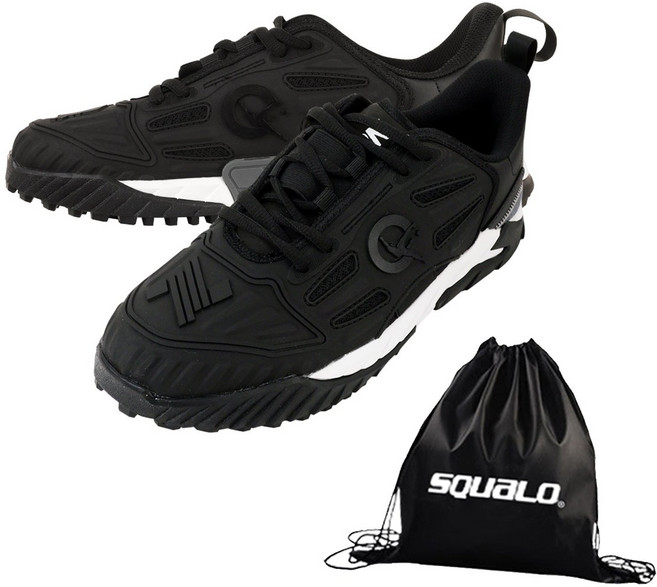 낫소 안정적인 트래핑과 컨트롤이 가능한 족구화 TS-400 스쿠알로 가방 포함 공격 수비에 용이