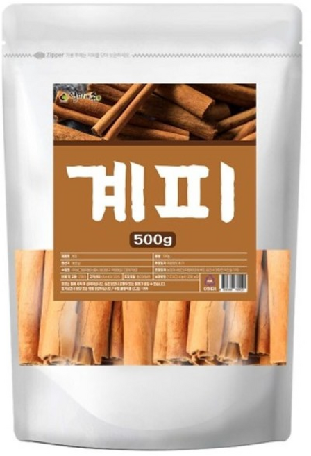 엄마애손 계피 스틱 /시나몬 통 막대 원형 거피 매운 식용 건조 다목적 다용도 마른 말린 모기 퇴치 뱅, 500g, 1개