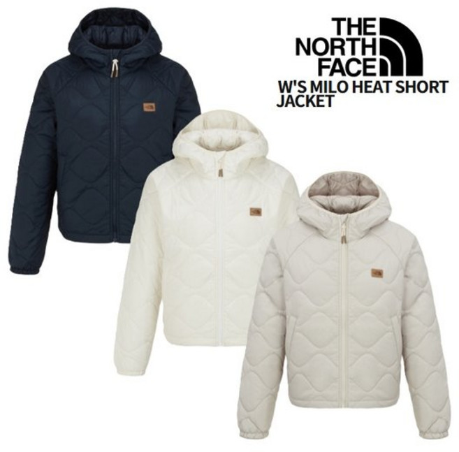 노스페이스 여성 퀄팅경량 밀로 히트 숏 자켓 NJ3NR98 872273