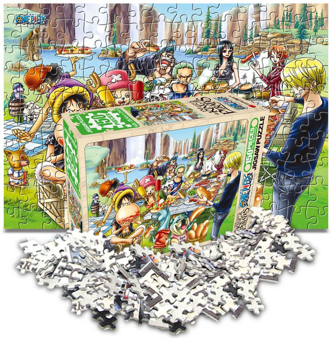 원피스 직소 퍼즐 150조각, 1개, 피크닉, 150피스
