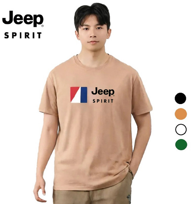 JEEP spirit (지프스피릿) 반팔티셔츠 남성 여성 남자 여자 반팔티 면 T2021-9