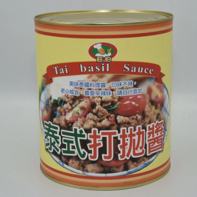 旺伯 泰式打拋醬 (口味不辣), 1個
