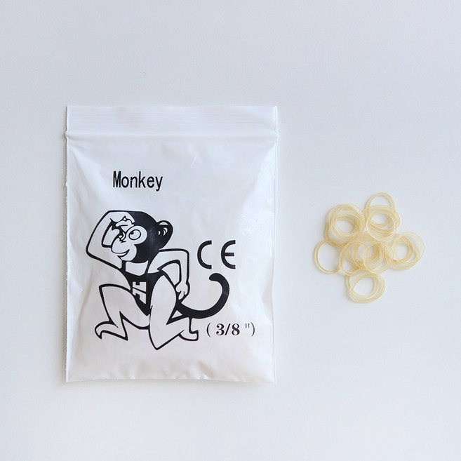 [DND] 치아 교정고무줄 교정기 교정용 이 고무줄 100개 세트 5size 고무 교정 줄 후크, 1개