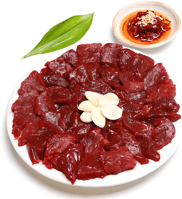 당일도축 한우 육사시미 뭉티기 200g + 수제 양념장, 1개