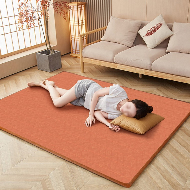 국산 한일테크 방수 전기매트 전기장판 3size, 한일테크 황토 장작불 전기장판(대)