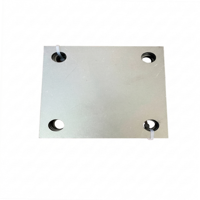 스텐 베이스판 앙카판 바닥고정판 앙카플레이트 스텐판 8T SUS304, 1개