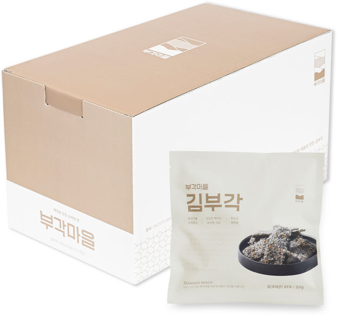 부각마을 김부각 10p, 200g, 1개