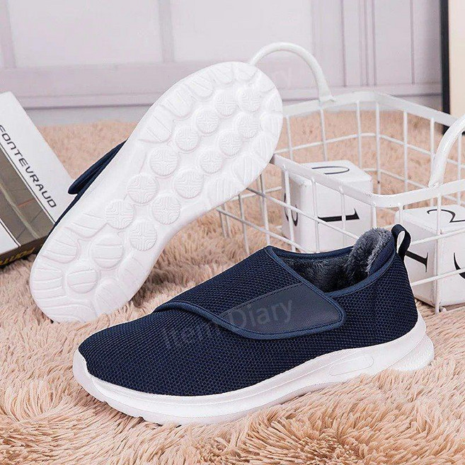 당뇨신발 무지외반증운동화 무지외반신발 끈없는운동화 발볼넓은 발편한 신발