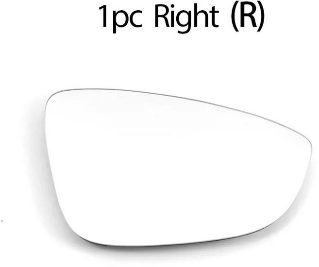 백미러폭스바겐 VW CC 08-16 EOS 시로코 제타 MK6 파사트 B7 베틀 A5 EU 왼쪽 또는 오른쪽 문짝 측면 가열, 2) 1pc Right, 02 1pc Right