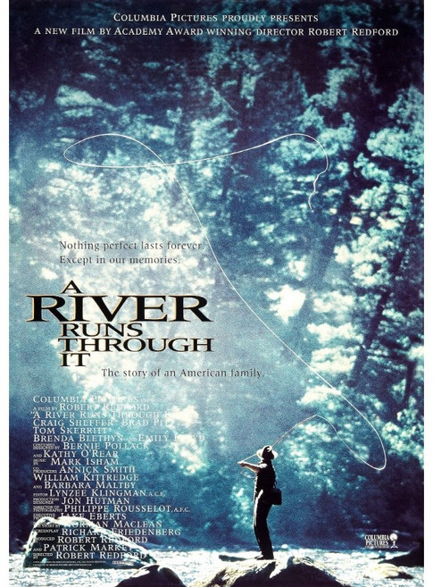 조이포스터 TDR-084 흐르는 강물처럼 영화 포스터 브로마이드 브래드 피트