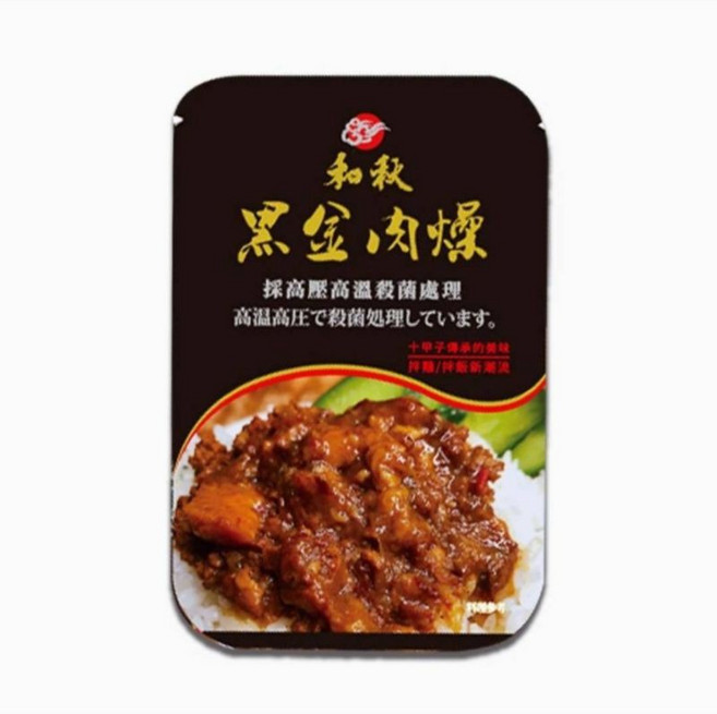 和秋 黑金肉燥, 1個, 和秋 黑金肉燥90g（單包裝）