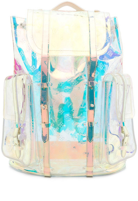 루이 비통 중고 루이 비통 Pre-Owned X 버질 아블로 2019 크리스토퍼 GM 백팩