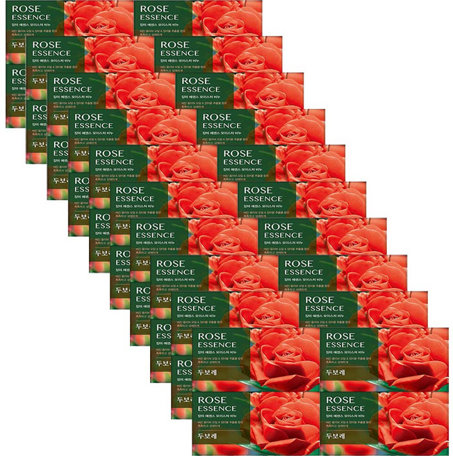 해피바스 두보레 비누 장미향, 100g, 40개입