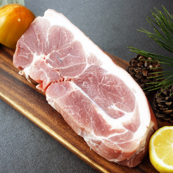 신선한 한돈 미박앞다리살 500g, 수육용, 1개