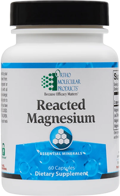 미국 Ortho Molecular Reacted Magnesium 60정 마그네슘 혈압조절 심혈관 건강, 1개 - 쿠팡