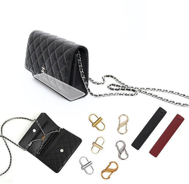 WOC 와이드폼 밑판 가방 이너백 가방각잡기 디니타 바타입 끈조절 체인쇼트너 세트