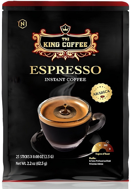 티엔아이킹커피 에스프레소 원두커피스틱, 2.5g, 25개입, 1개