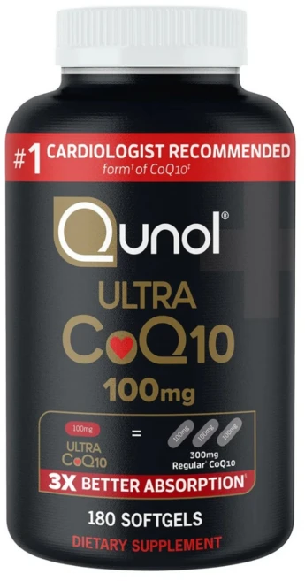 미국 코스트코 큐놀 울트라 코큐텐 100mg 180 소프트젤, 1개, 180회분 - 쿠팡