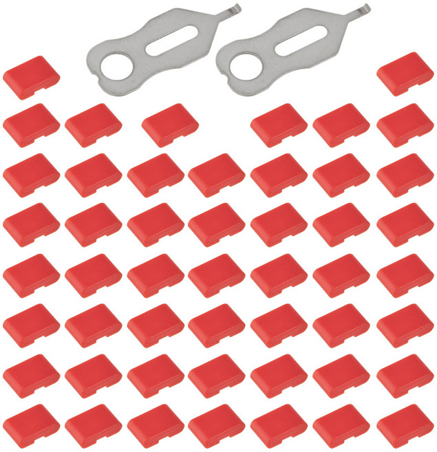 FORT LEE USB TYPE-C C타입 포트락 잠금장치 키2 잠금알50(레드) typecl250rd