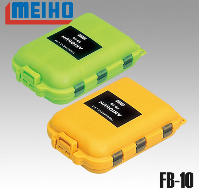 메이호 아키오쿤 바늘케이스 루어박스 소품박스 FB-10, 그린-701228, 1개