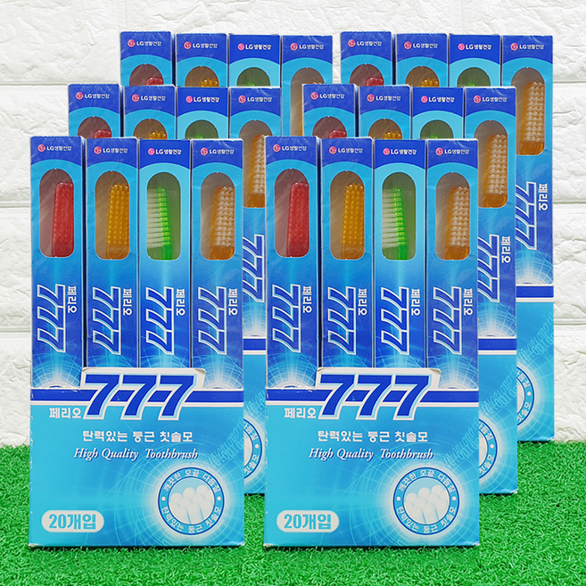 페리오 777 칫솔, 1개입, 120개