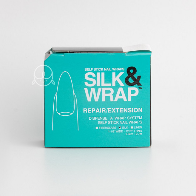 엔리안 실크 랩핑 익스텐션 손톱보수 네일국가고시, 화이트, 1개