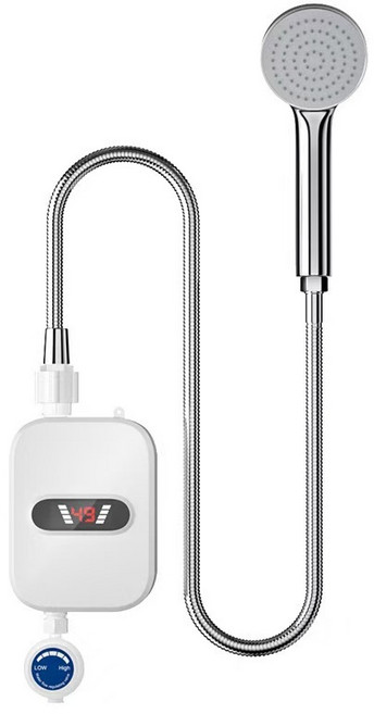 迷你小型恆溫即熱式電熱水器淋浴花灑套裝 家用, 1個, 220V【3000W】