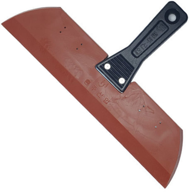 용호브러쉬 고무헤라 300mm 만능스크래퍼 퍼티 해라 스크래퍼, 1개