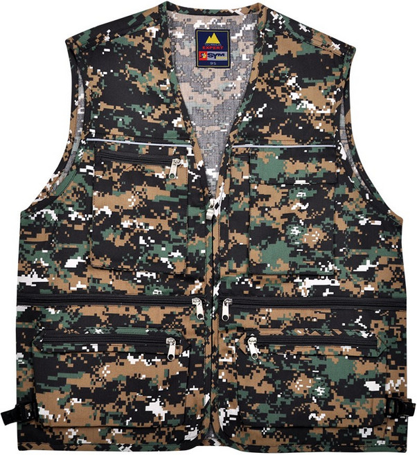 남성 10색 사계절 기본 TC 남성 작업조끼