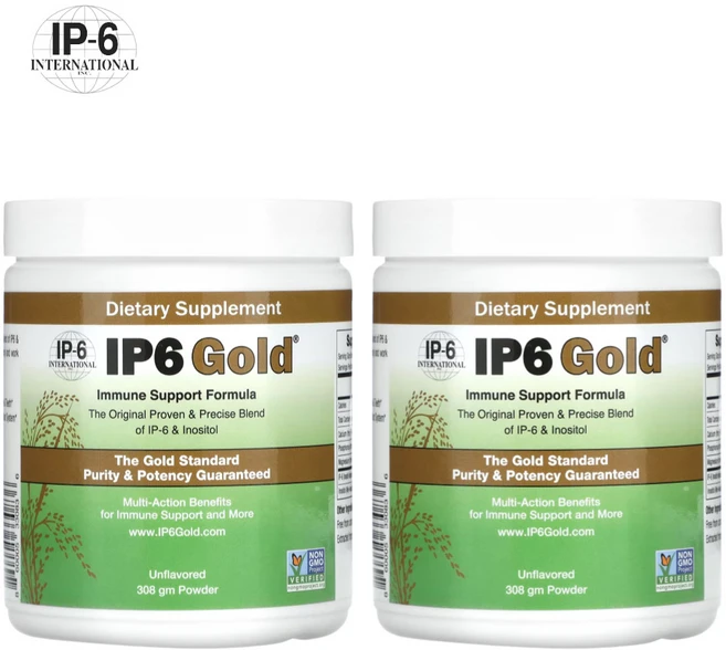 IP6 Gold Immune Support Powder 무맛 308g 2개, 1개 - 쿠팡