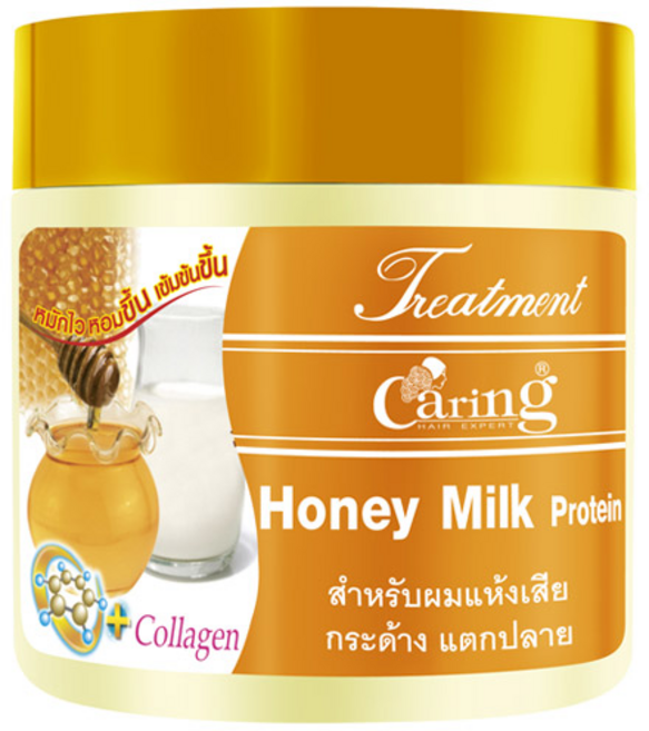 Caring 케어링 헤어팩 250ml 탈색모 극손상 복구 단백질 트리트먼트 홈케어 클리닉, 1개
