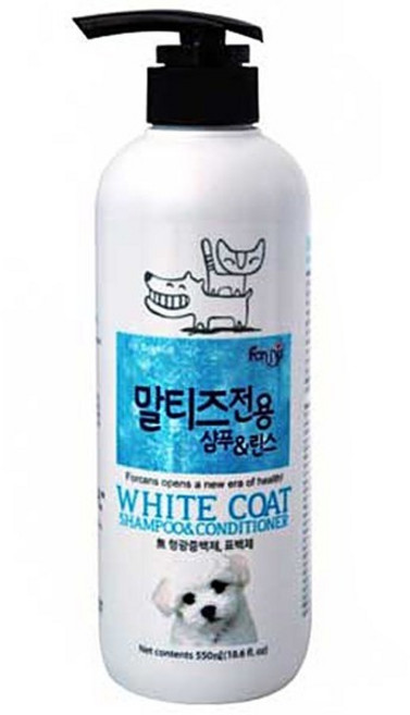 포켄스 포비스 말티즈 전용 샴푸, 1개, 550ml