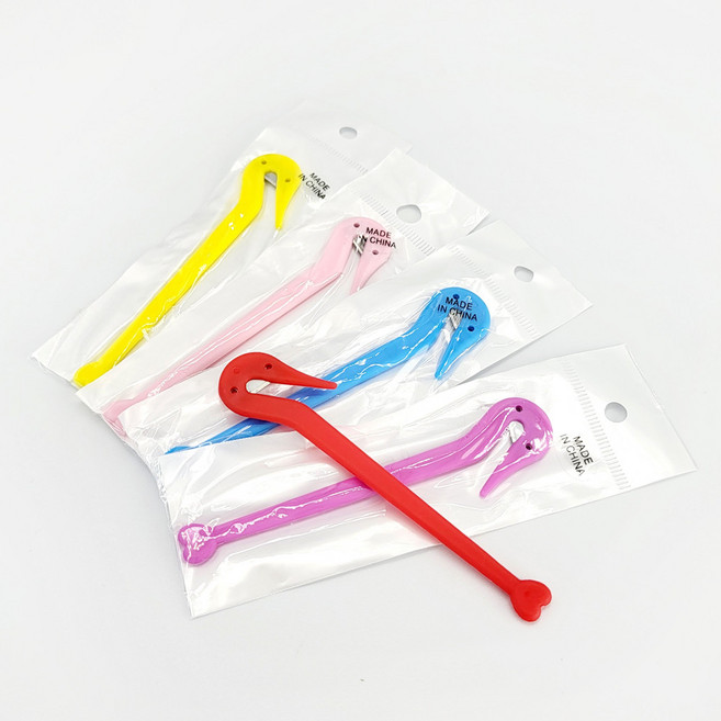 헤어끈 커터 가위형 분리도구 고무줄 절단용