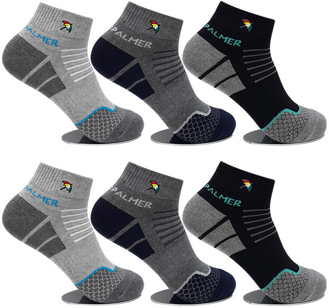 아놀드파마 뒤틀림방지 남자캐주얼양말 단목 6켤레 AP5613