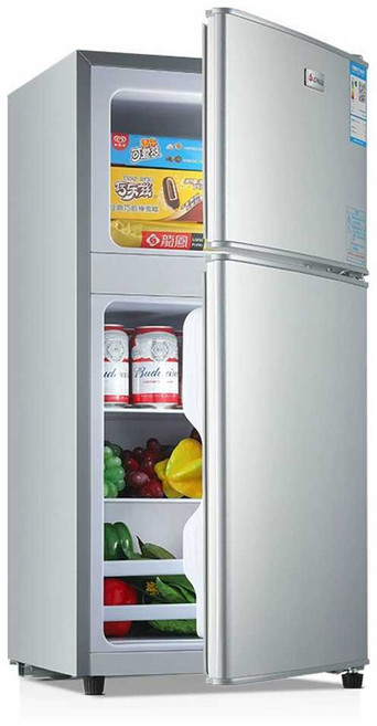 미니 냉장고 2도어 원룸 기숙사 자취방 냉장고 냉동고, 2.골드 + 118 1등급 에너지 효율