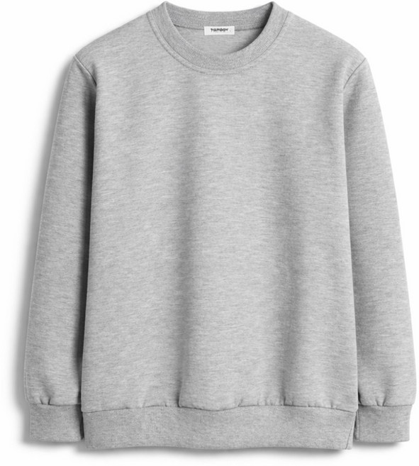 탑보이 국내생산 남녀공용 특양면 무지 맨투맨 (KKA033)