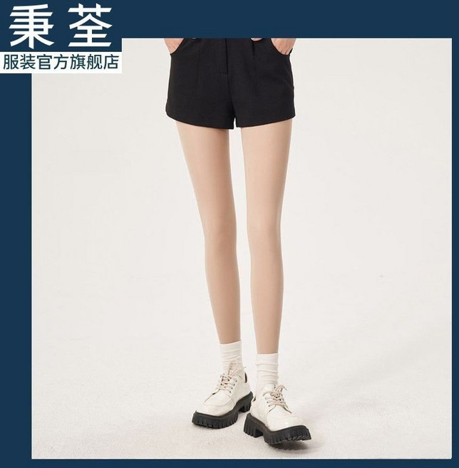 三合一光腿假小腿絲襪 jk風格長筒拼接絲襪