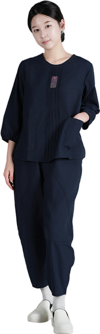 편한생활한복 여자 개량한복 폴리마 자수 한벌