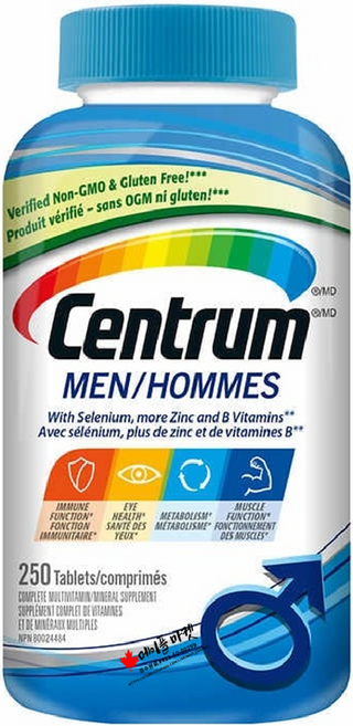 센트룸 맨 옴므 타블렛, 1개, 250정