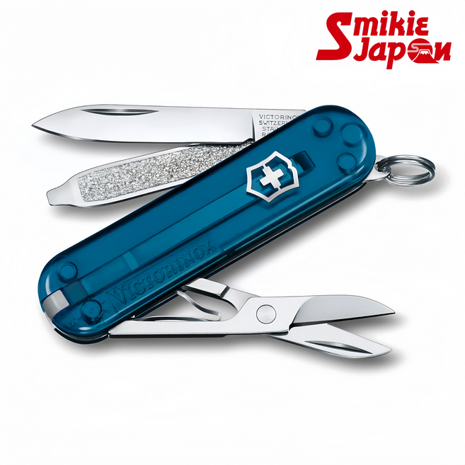 빅토리녹스 클래식 SD 스카이 하이 멀티툴 휴대용 아웃도어 캠핑용 58mm 일본직배송, 1개