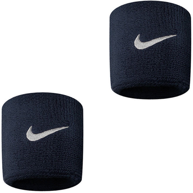 나이키 스우시 리스트 손목밴드, 네이비, 1개