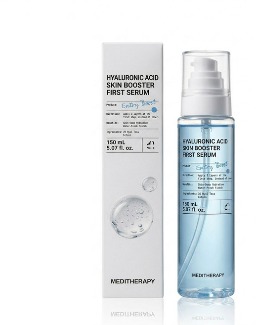 【官方授權】韓國 MEDITHERAPY 333玻尿酸保濕精華 150ml 1瓶, 1件